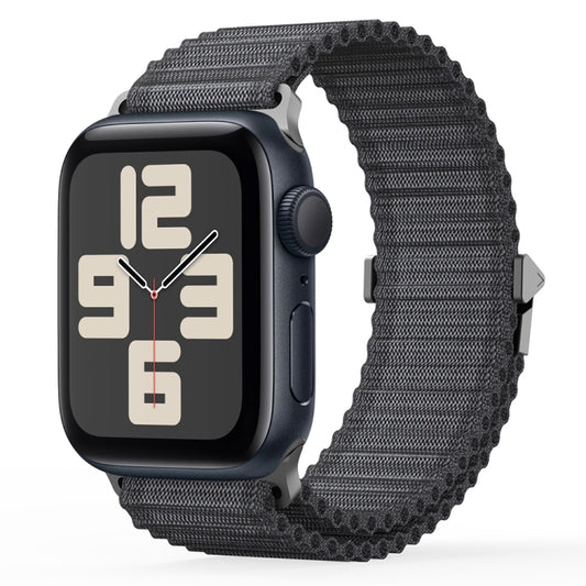 For Apple Watch SE 2023 44mm DUX DUCIS YC Series Ocean Nylon Watch Band(Dark Grey) - Watch Bands by DUX DUCIS | Online Shopping UK | buy2fix