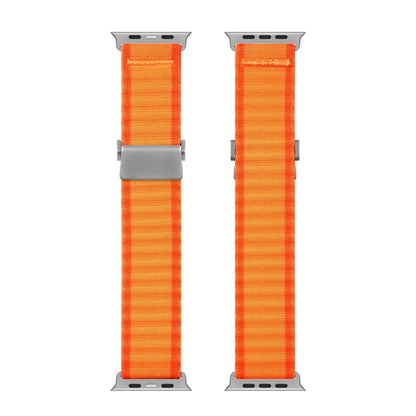 For Apple Watch SE 2023 40mm DUX DUCIS YC Series Ocean Nylon Watch Band(Orange) - Watch Bands by DUX DUCIS | Online Shopping UK | buy2fix