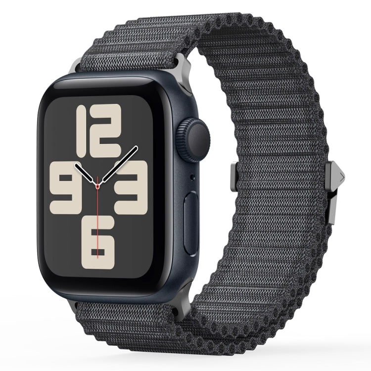 For Apple Watch SE 2023 40mm DUX DUCIS YC Series Ocean Nylon Watch Band(Dark Grey) - Watch Bands by DUX DUCIS | Online Shopping UK | buy2fix