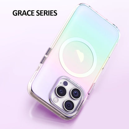 For iPhone 16 Pro Max TGVIS Grace Series MagSafe Magnetic Phone Case(Purple) - iPhone 16 Pro Max Cases by TGVIS | Online Shopping UK | buy2fix