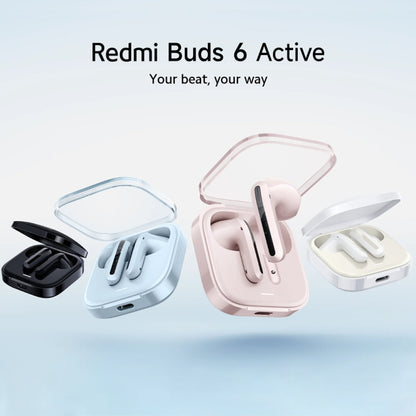 Original Xiaomi Redmi Buds 6 Active BT5.4 In-ear True Wireless Earbuds(Blue) - In Ear Wired Earphone by Xiaomi | Online Shopping UK | buy2fix