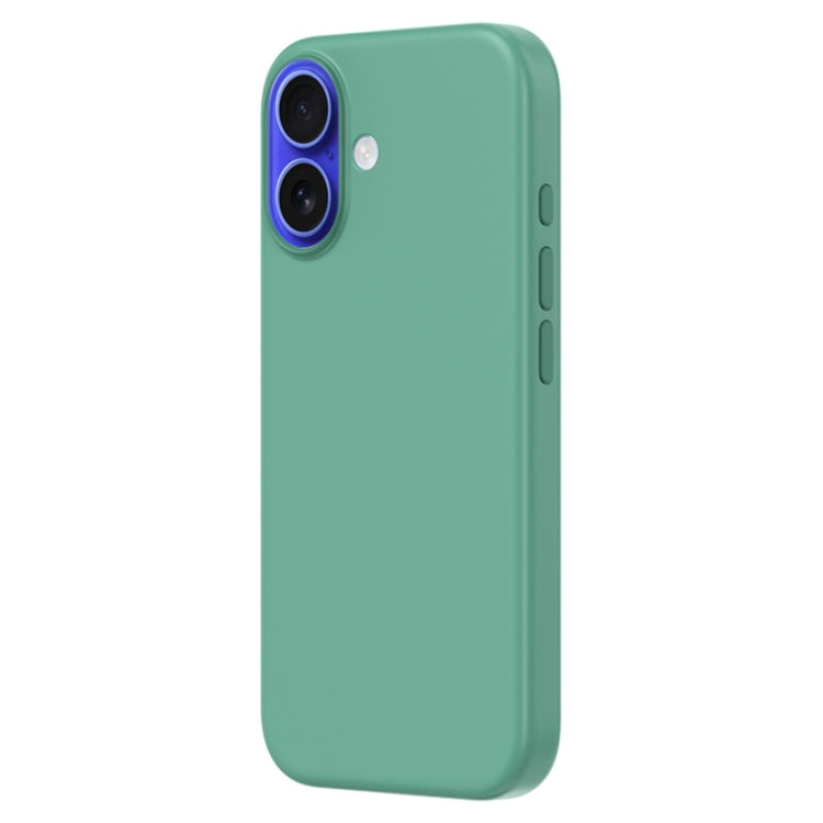 For iPhone 16 ZGA Colorful Liquid Silicone Magsafe Phone Case(Green) - iPhone 16 Cases by ZGA | Online Shopping UK | buy2fix