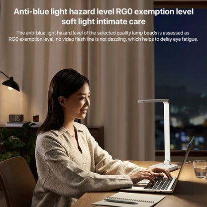 Original Xiaomi Mijia LED Desk Lamp 2 Lite Anti Blue-ray Three Levels Brightness, US Plug(White) - Desk Lamps by Xiaomi | Online Shopping UK | buy2fix