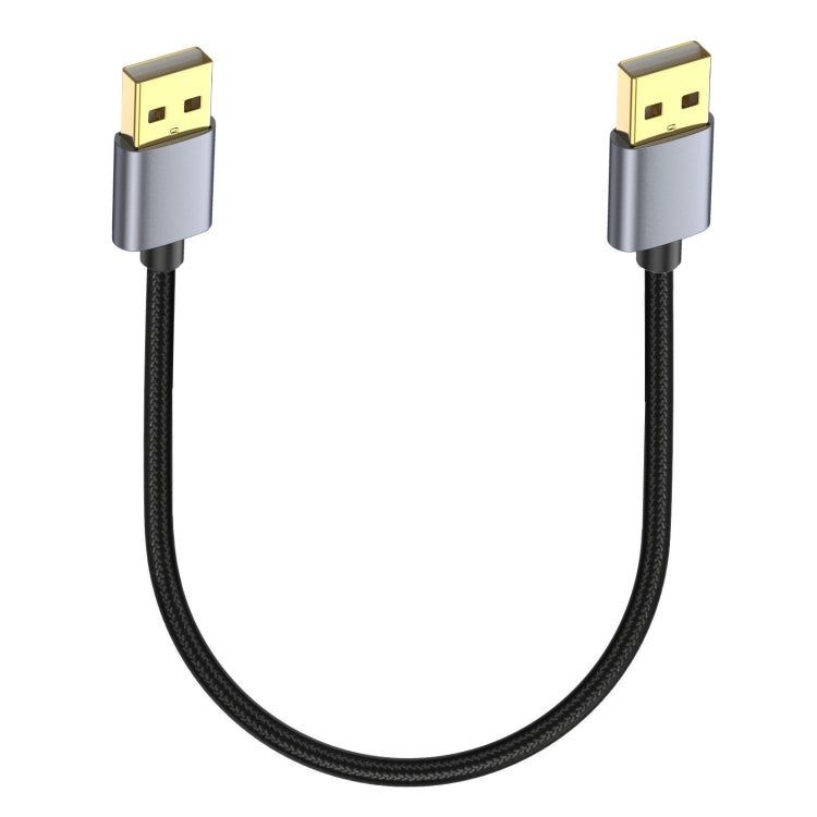 USB2.0 Male to Male Extension Data Charging Cable, Length:0.3m - USB Cable by buy2fix | Online Shopping UK | buy2fix