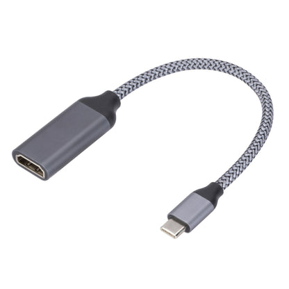 Type-C to HDMI 4K HD Projection Conversion Cable(Grey) - Cable & Adapters by buy2fix | Online Shopping UK | buy2fix