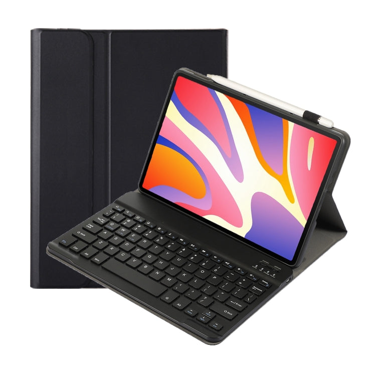 For Huawei MatePad SE 11 2024 AH21 Ultra-thin Detachable Bluetooth Keyboard Leather Tablet Case(Black) - Others Keyboard by buy2fix | Online Shopping UK | buy2fix