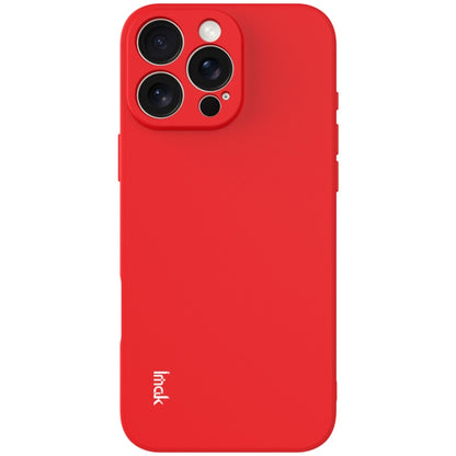 For iPhone 16 Pro Max imak UC-4 Series Straight Edge TPU Phone Case(Red) - iPhone 16 Pro Max Cases by imak | Online Shopping UK | buy2fix