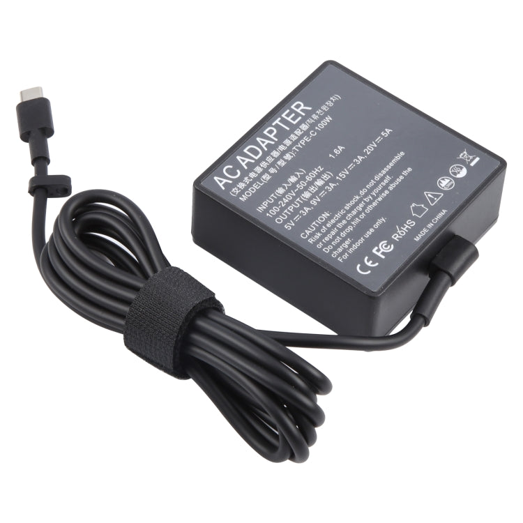 100W 20V 5A USB Type-C Plug Laptop Notebook Power Adapter For ASUS, Plug:UK Plug - For Asus by buy2fix | Online Shopping UK | buy2fix