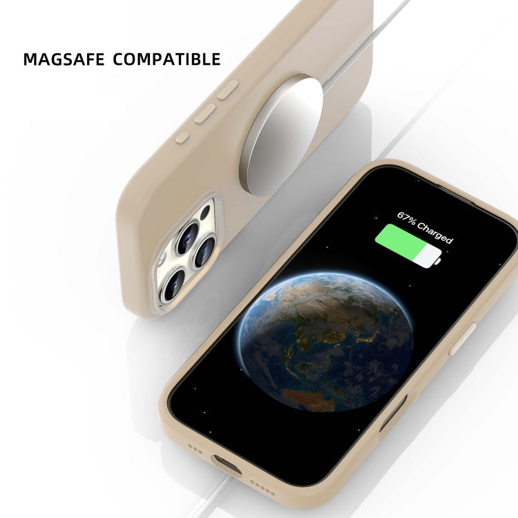 For iPhone 16 Pro Mutural Karen Series Liquid Silicone MagSafe Magnetic Phone Case(Black) - iPhone 16 Pro Cases by Mutural | Online Shopping UK | buy2fix