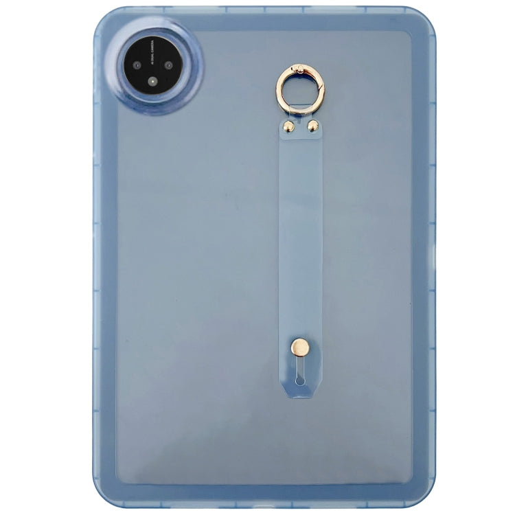 For Huawei MatePad Pro 11 2024 Wristband Holder PC Hybrid TPU Soft Tablet Case(Blue) - Huawei by buy2fix | Online Shopping UK | buy2fix