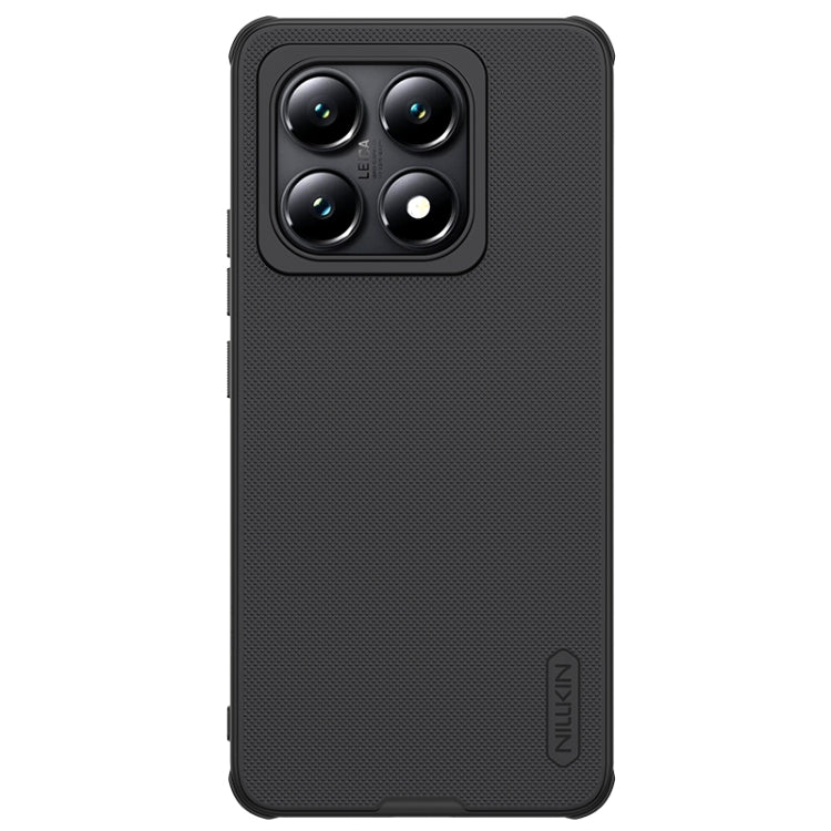 For Xiaomi 14T NILLKIN Frosted Shield Pro PC + TPU Phone Case(Black) - 14T Cases by NILLKIN | Online Shopping UK | buy2fix