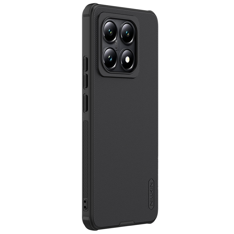 For Xiaomi 14T NILLKIN Frosted Shield Pro PC + TPU Phone Case(Black) - 14T Cases by NILLKIN | Online Shopping UK | buy2fix