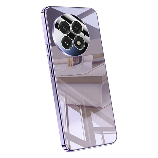 For OnePlus 13 Electroplating Ice Crystal Airbag Full Coverage Shockproof Phone Case(Purple) - OnePlus Cases by buy2fix | Online Shopping UK | buy2fix