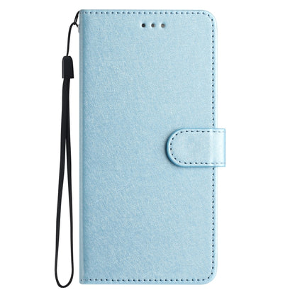 For Samsung Galaxy S25 Ultra 5G Silk Texture Horizontal Flip Leather Phone Case(Light Blue) - Galaxy S25 Ultra 5G Cases by buy2fix | Online Shopping UK | buy2fix