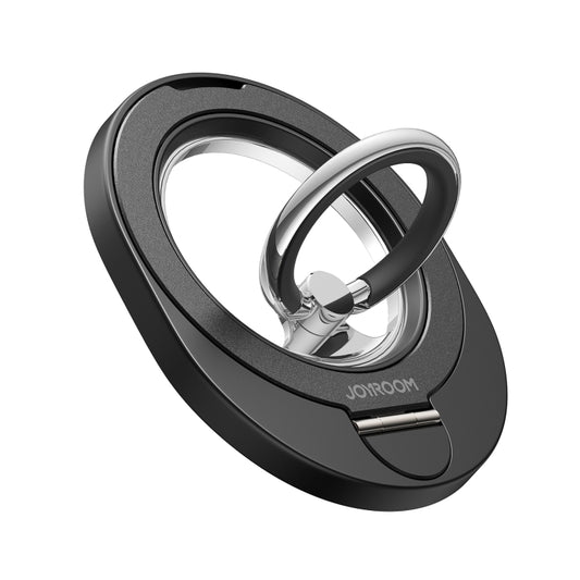 JOYROOM JR-ZS420 Rotatable Foldable Magnetic Mobile Phone Ring Holder(Black) - Ring Holder by JOYROOM | Online Shopping UK | buy2fix