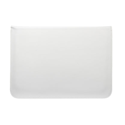 PU Leather Ultra-thin Envelope Bag Laptop Bag for MacBook Air / Pro 13 inch, with Stand Function(White) - Protective Bags by buy2fix | Online Shopping UK | buy2fix