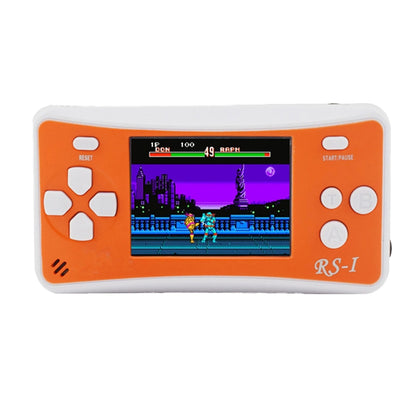 RS-1 Retro Portable Handheld Game Console, 2.5 inch 8 Bits True Color LCD, Built-in 152 Kinds Games(Orange) - Pocket Console by buy2fix | Online Shopping UK | buy2fix