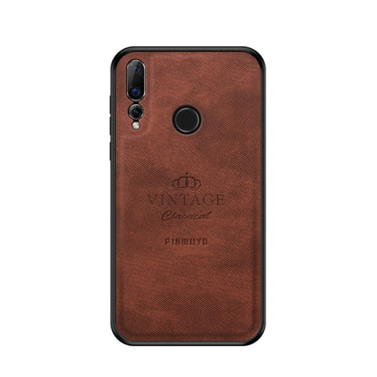 PINWUYO Shockproof Waterproof Full Coverage PC + TPU + Skin Protective Case for Huawei Nova 4(Brown) - Huawei Cases by PINWUYO | Online Shopping UK | buy2fix