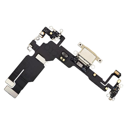 For iPhone 15 Plus Original Charging Port Flex Cable (Yellow) - Flex Cable by buy2fix | Online Shopping UK | buy2fix