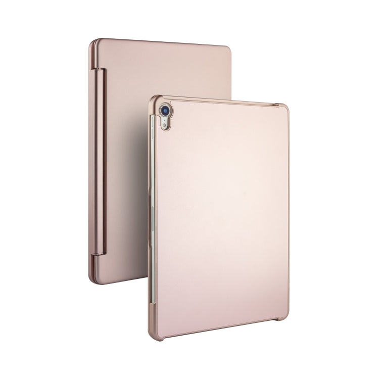 F105A Colorful Backlight Aluminum Backplane Wireless Bluetooth Keyboard Tablet Case for iPad Pro 11 inch （2018） (Rose Gold) - For iPad Pro by buy2fix | Online Shopping UK | buy2fix