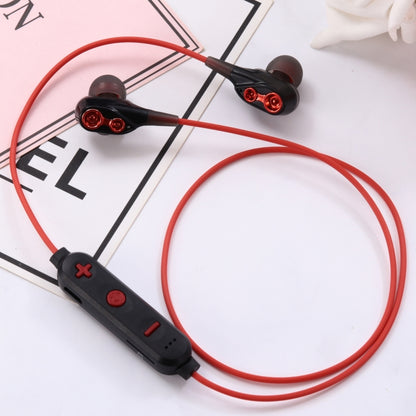 MG-G23 Portable Sports Bluetooth V5.0 Bluetooth Headphones, with 4 Speakers(Red) - Neck-mounted Earphone by buy2fix | Online Shopping UK | buy2fix