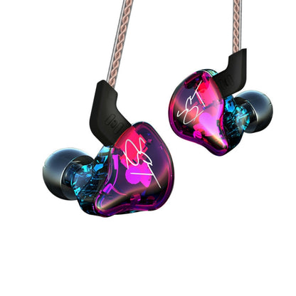 KZ ZST Circle Iron In-ear Mega Bass MP3 Dual Unit Earphone without Microphone (Colour) - In Ear Wired Earphone by KZ | Online Shopping UK | buy2fix