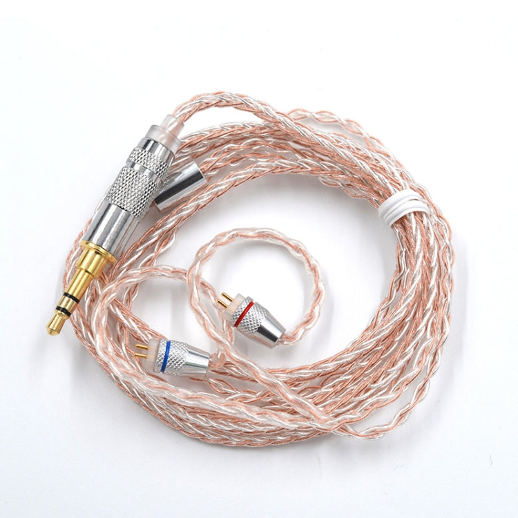 KZ B Copper-silver Mixed Plated Upgrade Cable for KZ ZST / ZS10 / ES4 / AS10 / BA10 Earphones - Cable & Splitter by KZ | Online Shopping UK | buy2fix