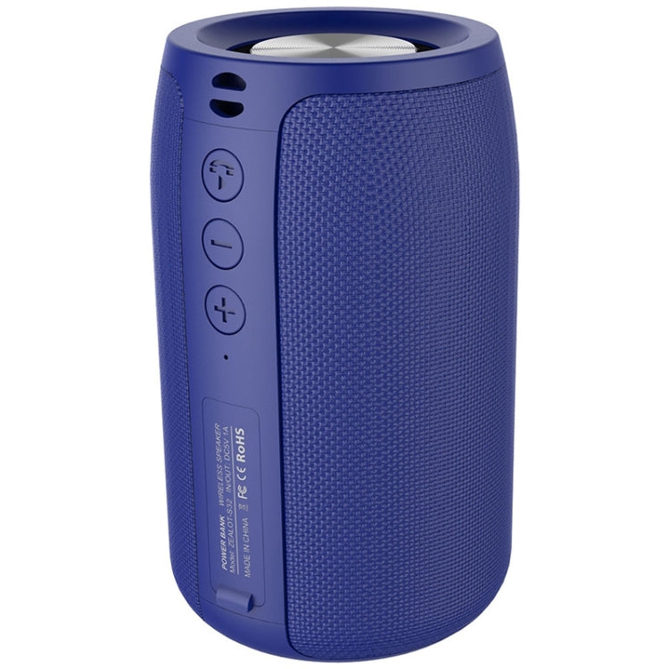 ZEALOT S32 5W HiFi Bass Wireless Bluetooth Speaker, Support Hands-free / USB / AUX (Blue) - Desktop Speaker by ZEALOT | Online Shopping UK | buy2fix