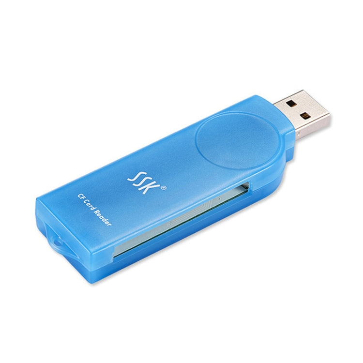 SSK SCRS028 USB 2.0 Interface External Card Reader, Supports CF Card / MD -  by buy2fix | Online Shopping UK | buy2fix