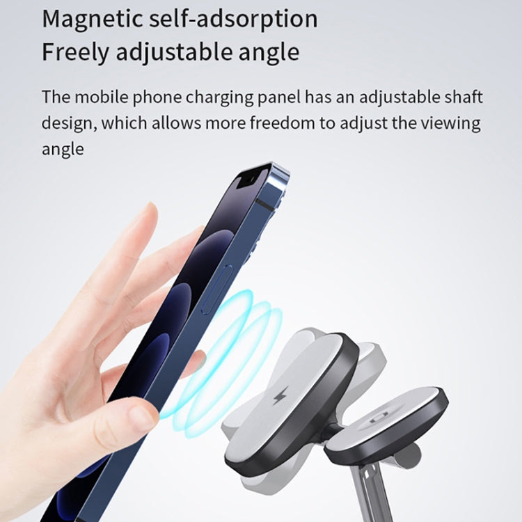 WIWU M8 4 in 1 Magnetic Wireless Charger - Wireless Charger by WIWU | Online Shopping UK | buy2fix