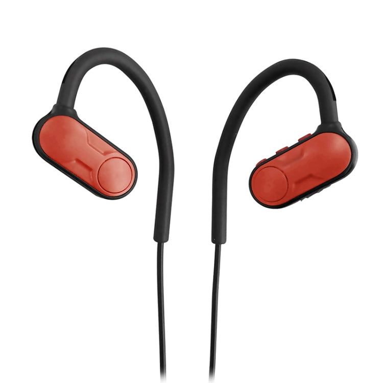 BTH-Y9 Ultra-light Ear-hook Wireless V4.1 Bluetooth Earphones with Mic(Red) - Bluetooth Earphone by buy2fix | Online Shopping UK | buy2fix