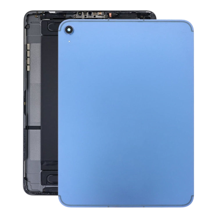 For iPad 10th Gen 10.9 2022 4G Version Battery Back Cover (Blue) - iPad Parts by buy2fix | Online Shopping UK | buy2fix