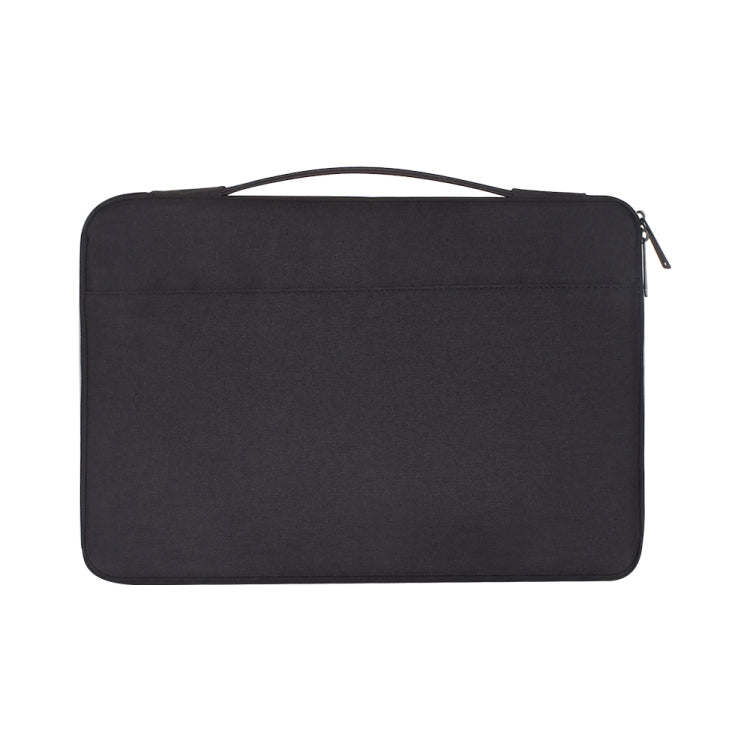 11.6 inch Fashion Casual Polyester + Nylon Laptop Handbag Briefcase Notebook Cover Case, For Macbook, Samsung, Lenovo, Xiaomi, Sony, DELL, CHUWI, ASUS, HP(Black) - Other by buy2fix | Online Shopping UK | buy2fix