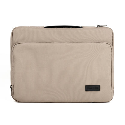 POFOKO E550 14 / 15.4 inch Portable Waterproof Polyester Laptop Handbag(Khaki) - Other by POFOKO | Online Shopping UK | buy2fix