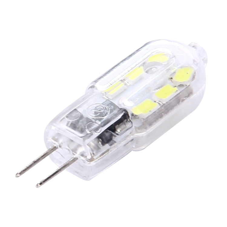 G4 2W 180LM Transparent Cover Corn Light Bulb, 12 LED SMD 2835, AC 220-240V(White Light) - LED Blubs & Tubes by buy2fix | Online Shopping UK | buy2fix