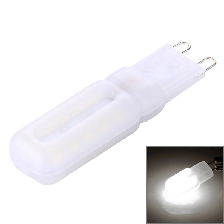 G9 3W 300 LM 22 LEDs SMD 2835 Cream Cover Corn Light, AC 110V (White Light) - LED Blubs & Tubes by buy2fix | Online Shopping UK | buy2fix