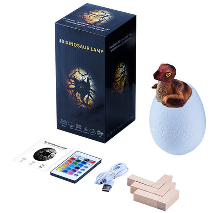 Stealing Egg Dragon Shape Creative Touch 3D Decorative Night Light, 16-color Patting Remote Control Version - Night Lights by buy2fix | Online Shopping UK | buy2fix