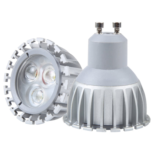 GU10 6W White Light Bright LED Spotlight, 85-265V - LED Blubs & Tubes by buy2fix | Online Shopping UK | buy2fix