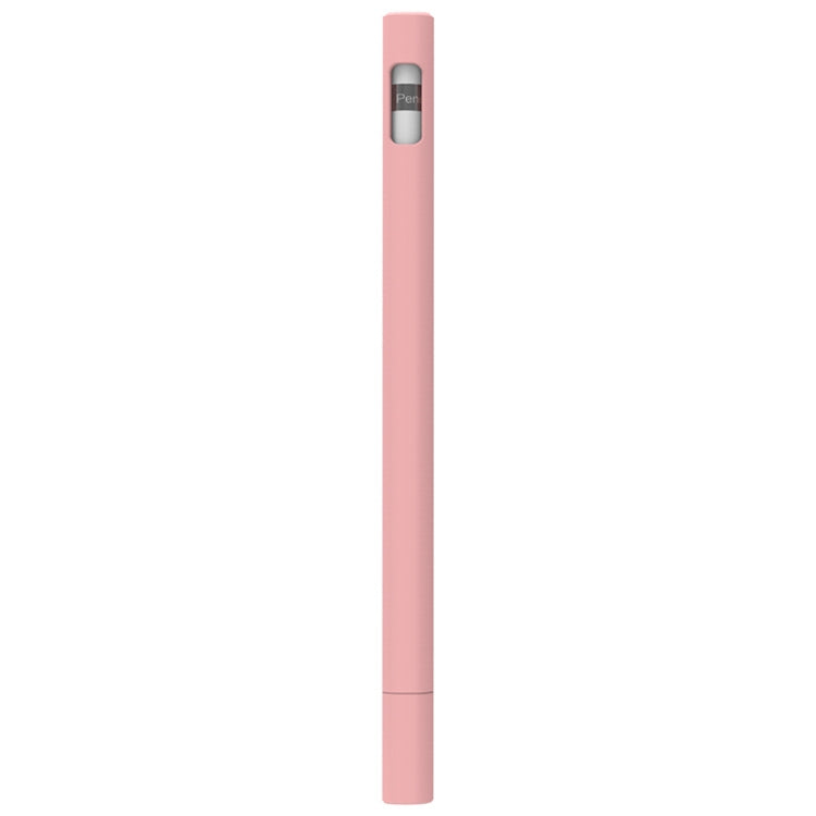 LOVE MEI For Apple Pencil 1 Triangle Shape Stylus Pen Silicone Protective Case Cover (Pink) - Pencil Accessories by LOVE MEI | Online Shopping UK | buy2fix