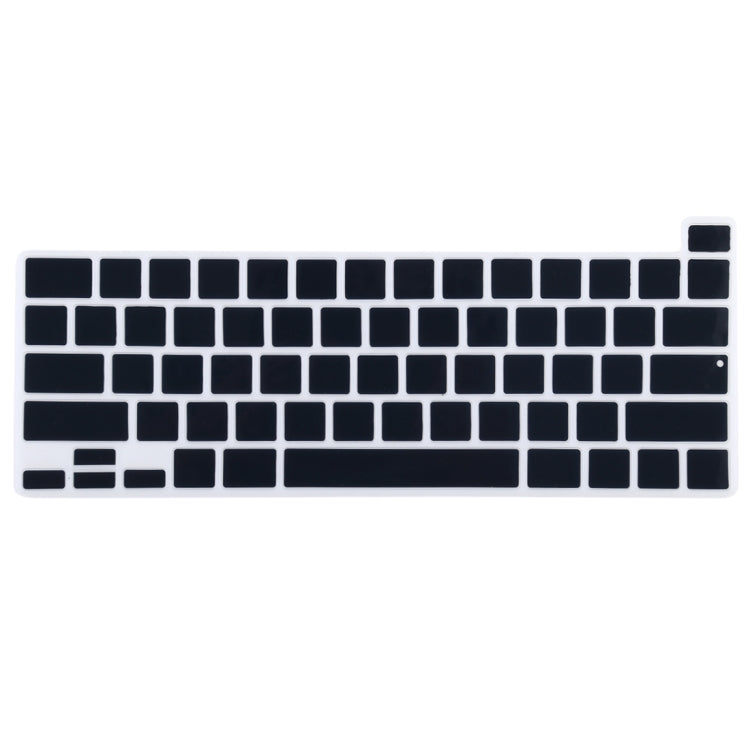 Dustproof Silicone Laptop Keyboard Protective Film for MacBook Pro 16 inch A2141 & Pro 13.3 inch A2251 / A2289 / A2338 (2020)(Black) - Keyboard Protector by buy2fix | Online Shopping UK | buy2fix