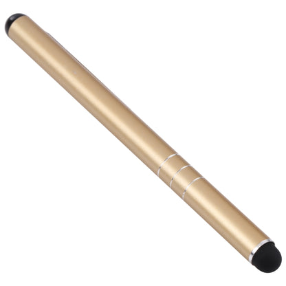 Universal Three Rings Mobile Phone Writing Pen (Gold) - Stylus Pen by buy2fix | Online Shopping UK | buy2fix