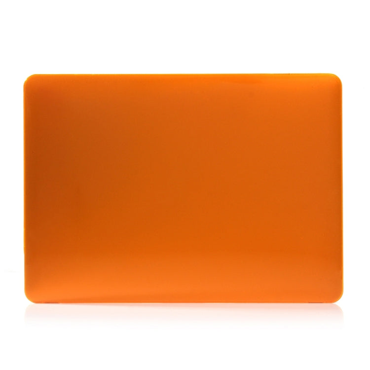 ENKAY Hat-Prince 2 in 1 Crystal Hard Shell Plastic Protective Case + US Version Ultra-thin TPU Keyboard Protector Cover for 2016 New MacBook Pro 13.3 inch with Touchbar (A1706)(Orange) - MacBook Pro Cases by ENKAY | Online Shopping UK | buy2fix