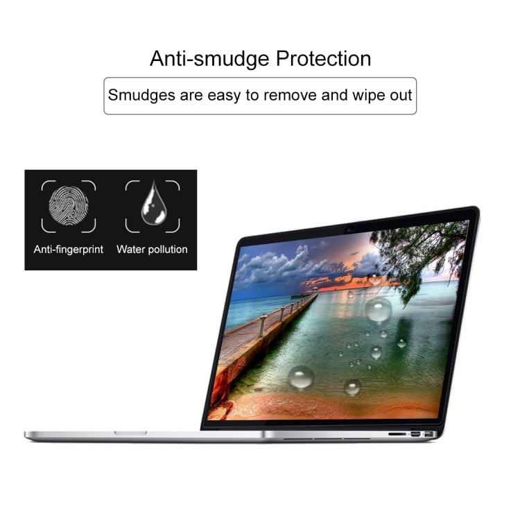 9H Surface Hardness HD Explosion-proof Tempered Glass Film for MacBook Pro 15.4 inch (A1286) - Screen Protectors by buy2fix | Online Shopping UK | buy2fix