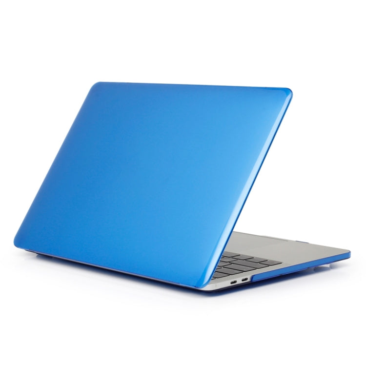 Laptop Crystal Style PC Protective Case for MacBook Pro 15.4 inch A1990 (2018) (Dark Blue) - MacBook Pro Cases by buy2fix | Online Shopping UK | buy2fix