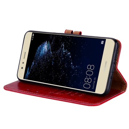 For Huawei P10 Lite Business Style Oil Wax Texture Horizontal Flip Leather Case with Holder & Card Slots & Wallet (Red) - Huawei Cases by buy2fix | Online Shopping UK | buy2fix