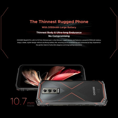 [HK Warehouse] DOOGEE Blade 10 Pro, 6GB+256GB, 6.56 inch Android 14 Spreadtrum T606 Octa Core, Network: 4G, OTG, NFC (Black Red) - DOOGEE by DOOGEE | Online Shopping UK | buy2fix