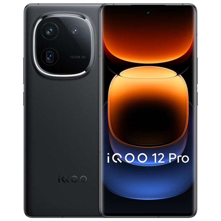 vivo iQOO 12 Pro, Triple Back Cameras, 16GB+256GB, Face ID / Fingerprint Identification, 6.78 inch Android 14 OriginOS 4 Snapdragon 8 Gen 3 Octa Core, OTG, NFC, Network: 5G, Support Google Play (Black) - vivo by vivo | Online Shopping UK | buy2fix