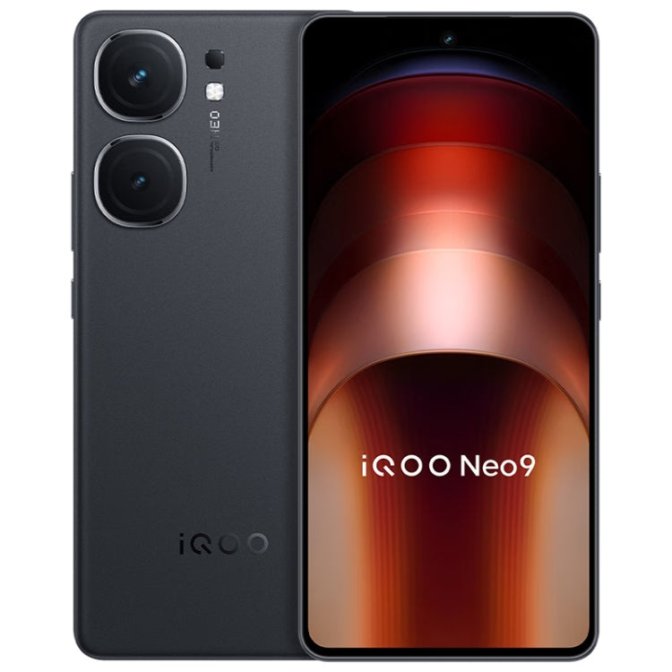 vivo iQOO Neo9, Dual Back Cameras, 16GB+256GB, Face ID / Fingerprint Identification, 6.78 inch Android 14 OriginOS 4 Snapdragon 8 Gen 2 Octa Core, OTG, NFC, Network: 5G, Support Google Play (Black) - vivo by vivo | Online Shopping UK | buy2fix