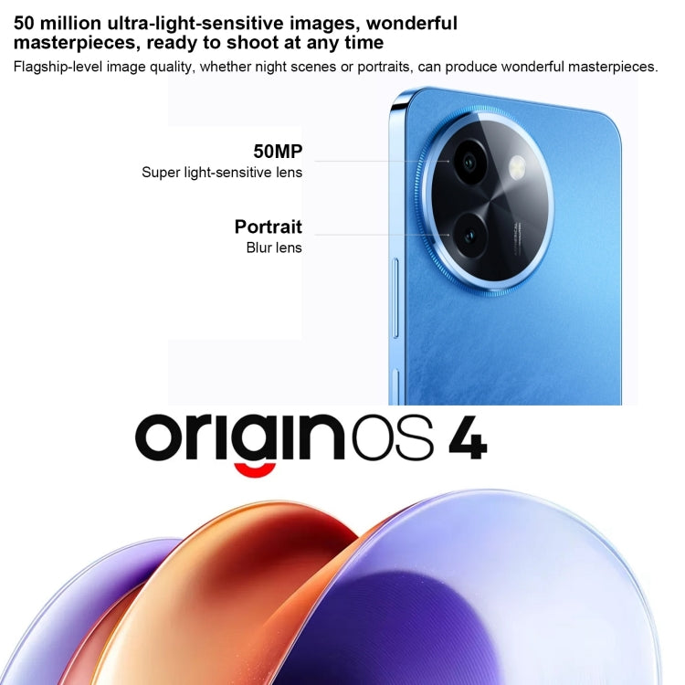 vivo Y200i, Dual Back Cameras, 12GB+512GB, Face ID Screen Fingerprint Identification, 6.72 inch Android 14.0 OriginOS 4 Snapdragon 4 Gen 2 Octa Core 2.2GHz, OTG, Network: 5G, Support Google Play (Black) - vivo by vivo | Online Shopping UK | buy2fix