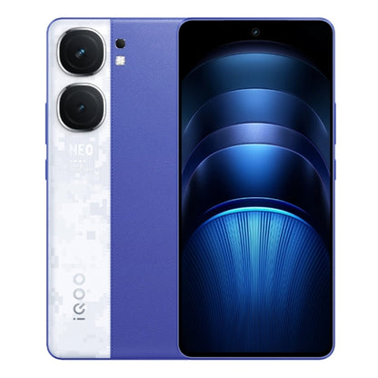 vivo iQOO Neo9S Pro+, 16GB+512GB, Face ID & Ultrasonic 3D Fingerprint Identification, 6.78 inch Android 14 OriginOS 4 Snapdragon 8 Gen 3 Octa Core 2.63GHz, OTG, NFC, Network: 5G, Support Google Play (Blue) - vivo by vivo | Online Shopping UK | buy2fix